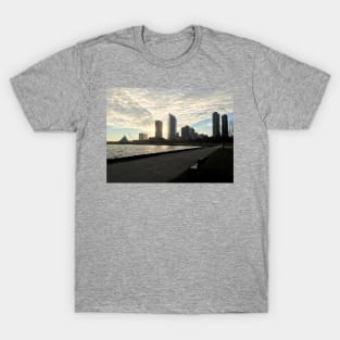 Milwaukee Skyline at Sunset T-Shirt